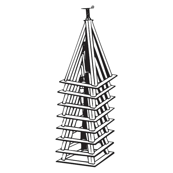 Minute Man Anchors 3008 Steel Mobile Home Piers - 8" to 10" 3008 - main